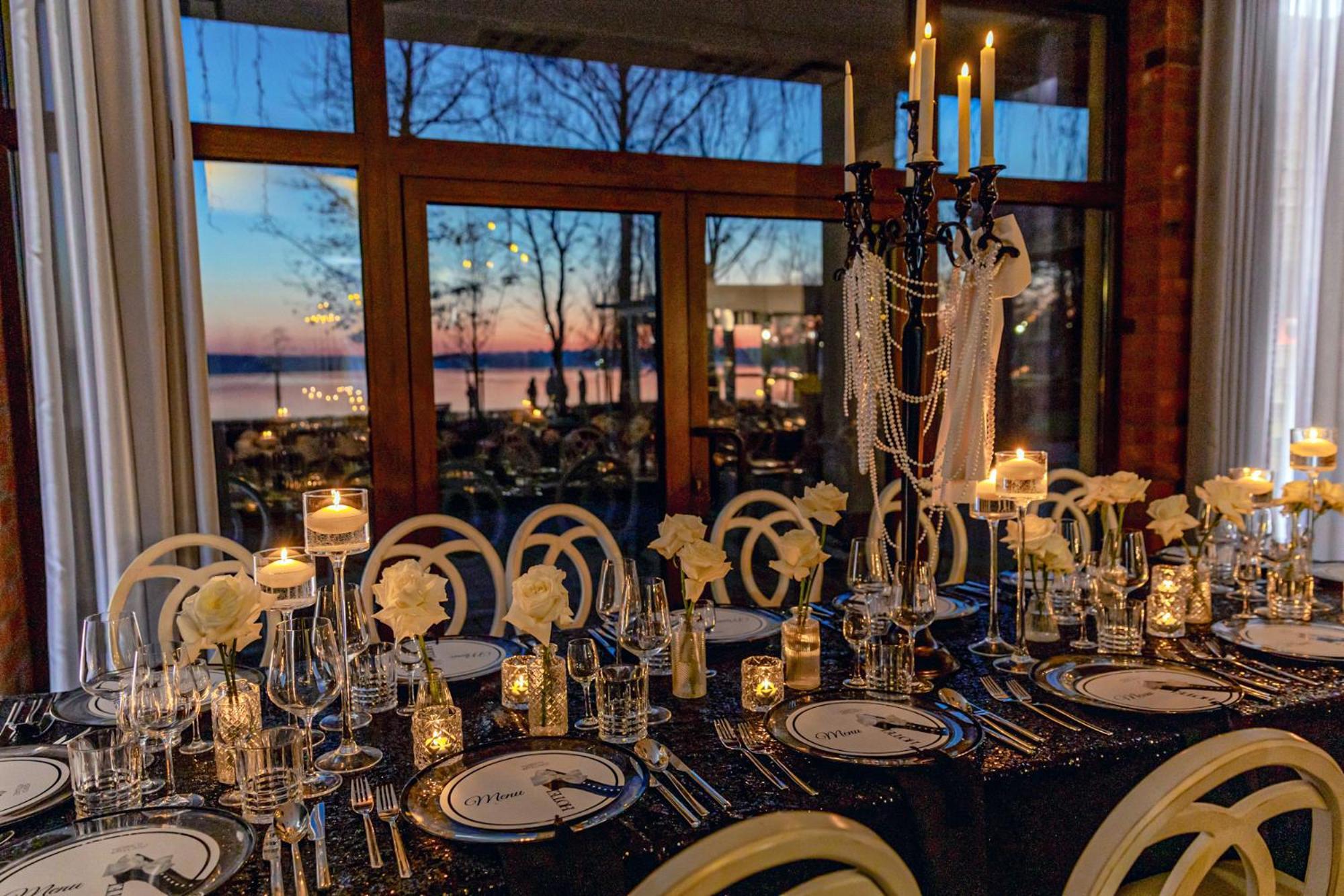 Willa Port Art & Business Ostróda Extérieur photo The dining room at the 2018 G7 summit